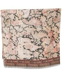Pierre Louis Mascia - Tasseled Silk Scarf - Lyst