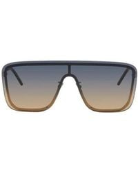 Saint Laurent - Eyewear Oversized Frame Sunglasses - Lyst