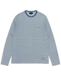 dunhill - Logo Round Collar Long-Sleeved T-Shirt - Lyst