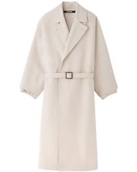 Jacquemus - Long-Sleeved Belted Trench Coat - Lyst