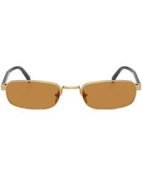 Prada - Eyewear Rectangular Frame Sunglasses - Lyst