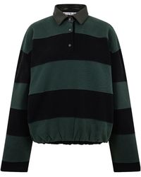 Acne Studios - Long Sleeve Polo Shirt - Lyst