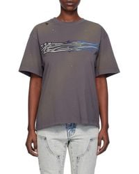we11done - Graphic-Print Cotton T-Shirt - Lyst