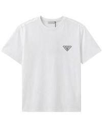 Prada - Short-Sleeved T-Shirt - Lyst