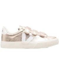 Veja - Recife Metallic Touch-Strap Sneakers - Lyst