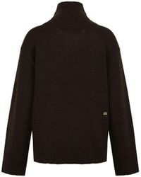 Ganni - Crossed Strapped Open-Back Pullover - Lyst