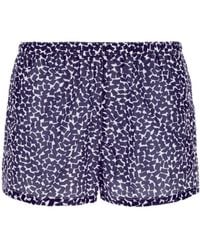Prada - Abstract-Print Swimming Shorts - Lyst