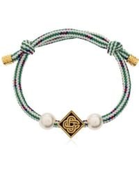 CASABLANCA - Logo Bracelet - Lyst