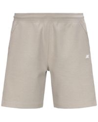 K-Way - Keny Cotton Walk Shorts - Lyst