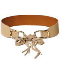Twinset - Tie-Fastening Suede Belt - Lyst