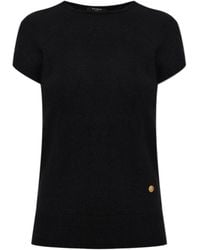 Balmain - Button Detailed Knitted Top - Lyst