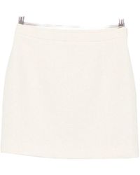 Alessandra Rich - Bouclé-Knit Mini Skirt - Lyst