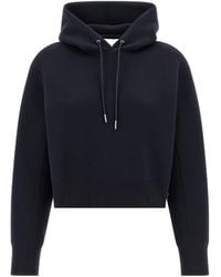 Sacai - Drawstring Long-Sleeved Hoodie - Lyst