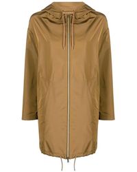 Herno - Drawstring Hooded Raincoat - Lyst