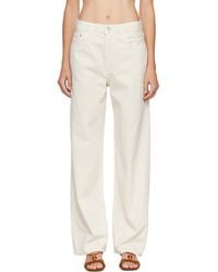 Agolde - Off- Low Slung Baggy Jeans - Lyst