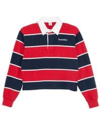 Sporty & Rich - Long-Sleeve Polo Shirt - Lyst