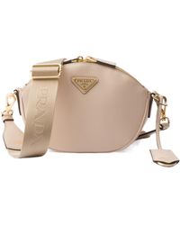 Prada - Leather Mini Shoulder Bag - Lyst