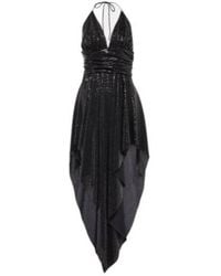 Alexandre Vauthier - Sequined Halterneck Minidress - Lyst
