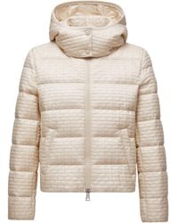 Moncler - Gisors Geometric-Quilted Hooded Short Down Jacket - Lyst