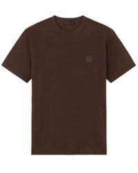 Stone Island - Logo Patch Crewneck T-Shirt - Lyst
