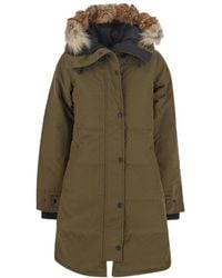 Canada Goose - Logo Down Parka Coat - Lyst