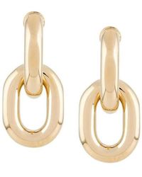 Rabanne - Chain Linked Drop Earrings - Lyst