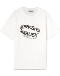 Ambush - Logo Printed Crewneck T-Shirt - Lyst