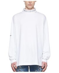 we11done - Logo Details Long-Sleeved T-Shirt - Lyst