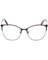 Max Mara - Square Frame Glasses - Lyst