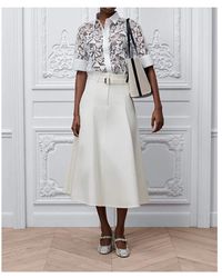 Dior - Iviera Short-Sleeved Blouse - Lyst