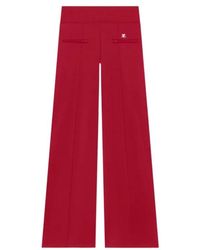 Courreges - Courrèges Interlock Elasticated Waistband Track Pants - Lyst