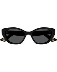 Gucci - Eyewear Cat-Eye Frame Sunglasses - Lyst