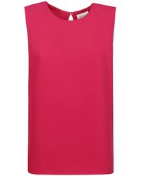 P.A.R.O.S.H. - Slit-Detailed Crewneck Vest - Lyst