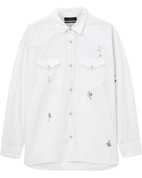 AllSaints - Organic Cotton Portman Shirt - Lyst