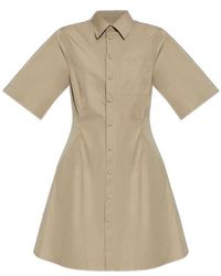 Ami Paris - Mini Shirt Dress - Lyst