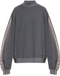 DIESEL - F Alexan S 1 D Embroidered Sweatshirt - Lyst