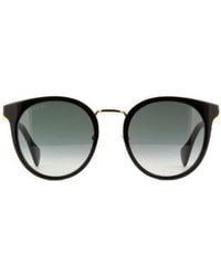 Gucci - Eyewear Round Frame Sunglasses - Lyst