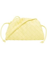 Bottega Veneta - Logo Knitted Clutch - Lyst