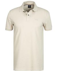 BOSS - Boss Logo Embroidered Regular-Fit Polo Shirt - Lyst