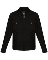 McQueen - Denim Jacket - Lyst