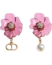 Dior - Iviera Brush Bloom Earrings - Lyst