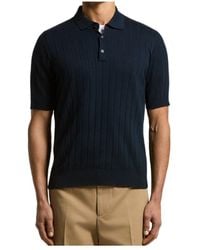 Peserico - Ribbed Polo - Lyst
