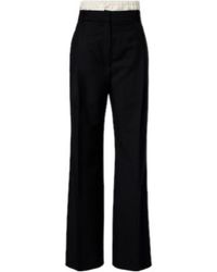 Rohe - Wool And Mohair Wide-Leg Pants - Lyst