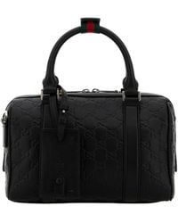 Gucci - Monogram Small Duffle Bag - Lyst