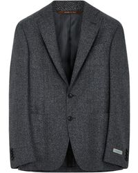 Canali - Textured Two-Button Jacket - Lyst