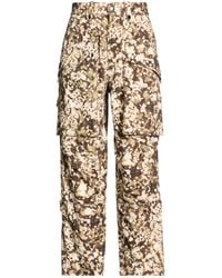 Isabel Marant - Camouflage-Print Straight Cargo Pants - Lyst