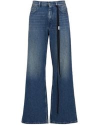 Ann Demeulemeester - Modest 5-Pocket Relaxed Bootcut Jeans - Lyst