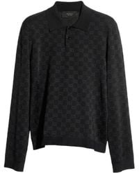 Gucci - Viscose Gg Jacquard Polo Shirt - Lyst