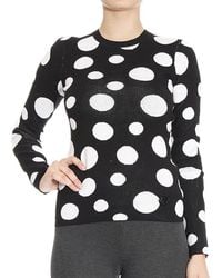 Armani Jeans - Polka Dot Sweater - Lyst