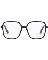 Dior - Eyewear Square Frame Glasses - Lyst